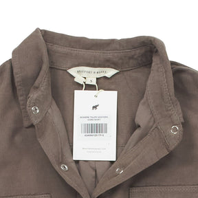 Beaufort & Blake Taupe Western Cord Shirt