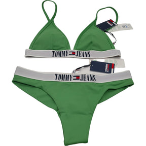 Tommy Jeans Green Bikini