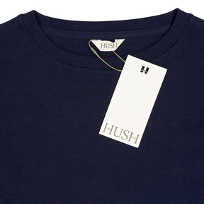 Hush Midnight Navy Emily Puff Sleeve Top