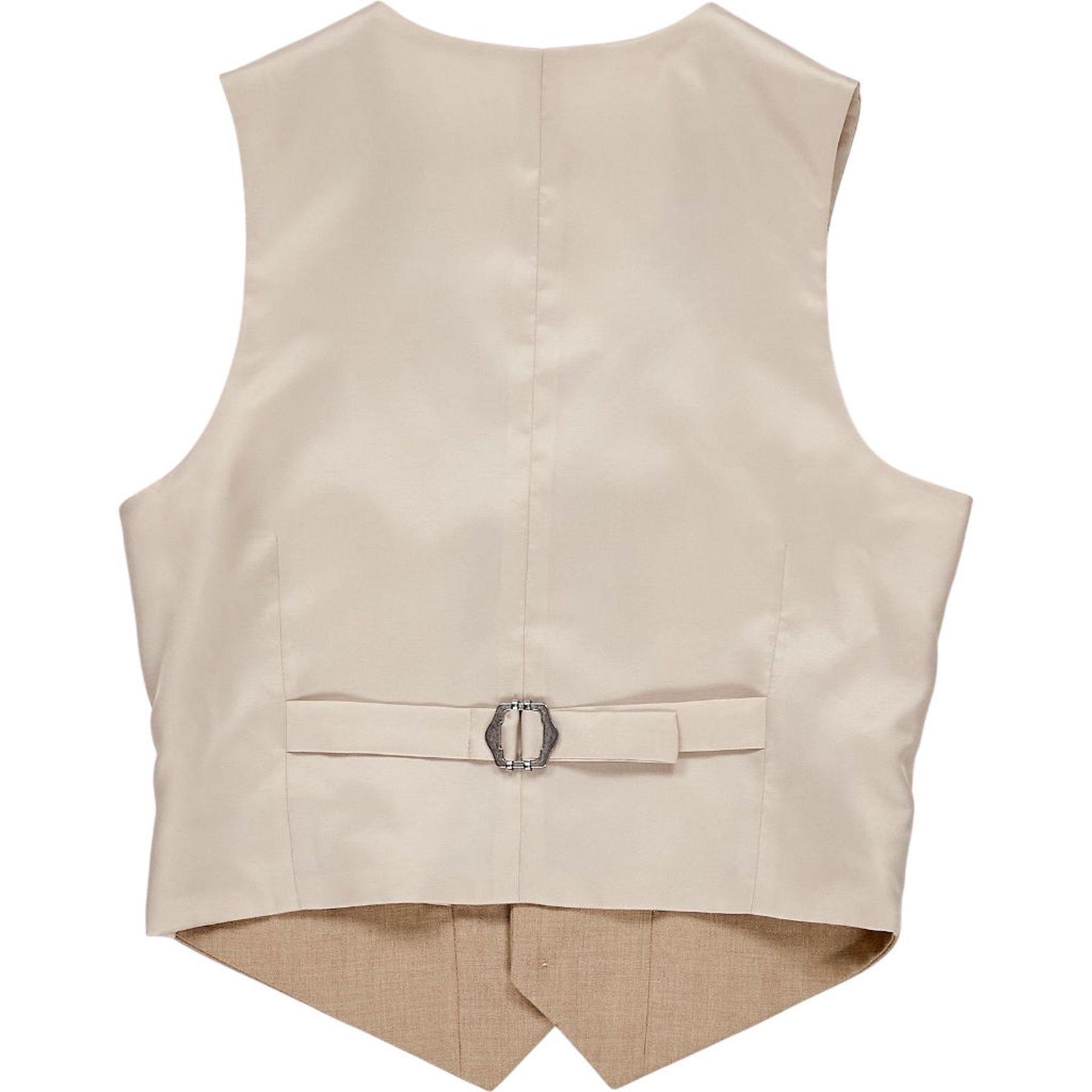 Moss Beige Three-Piece Suit