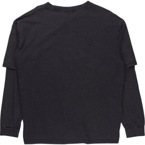 Pull&Bear Black Long Sleeve T-Shirt