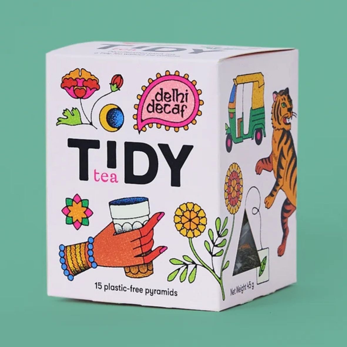 Dehli Decaf Teabags from Tidy Tea