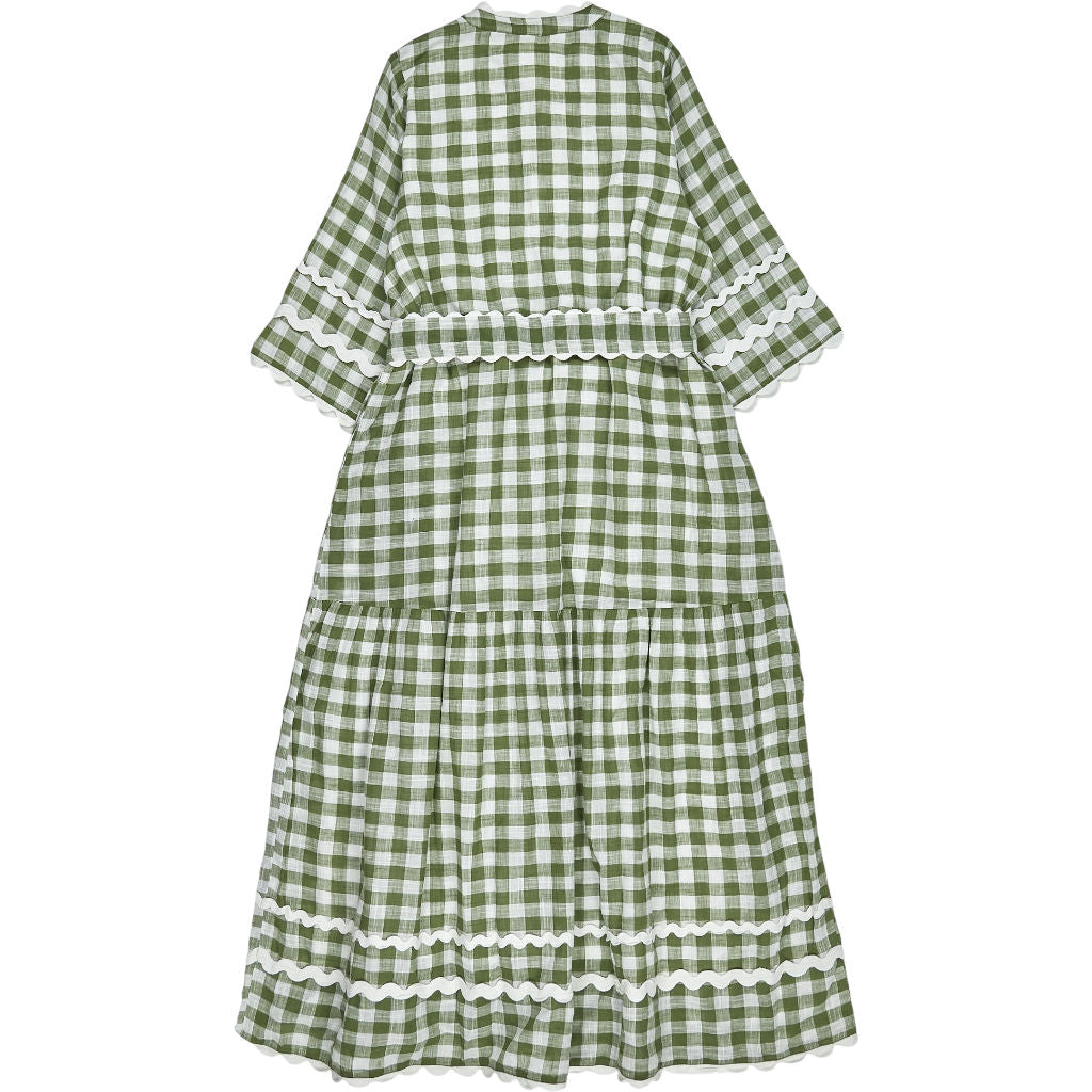 Bonte Aloe Greeb Fleurie Midi Dress