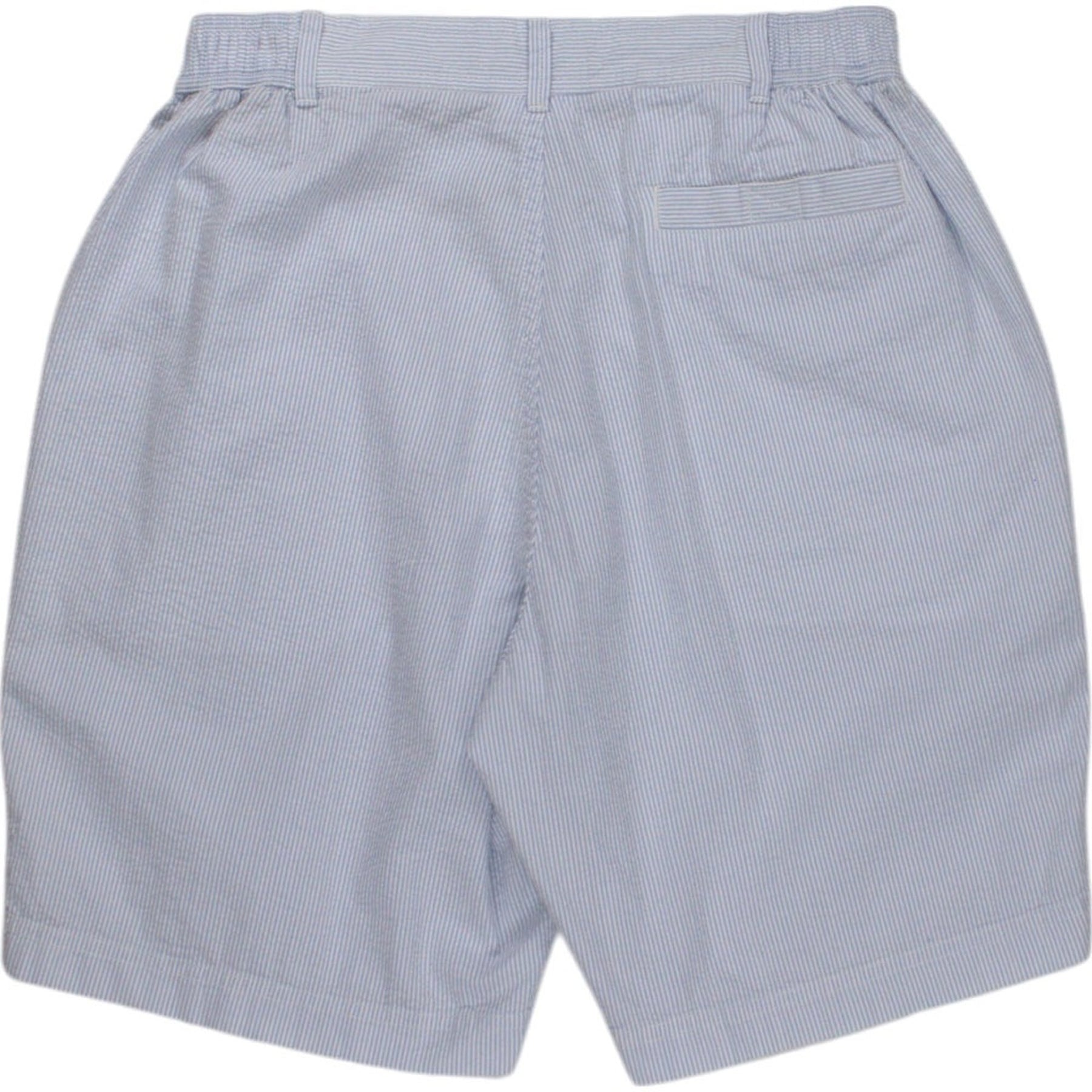 Mr Marvis Blue Stripe Seersucker Shorts