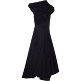 Philosophy Black One-Shoulder Dress