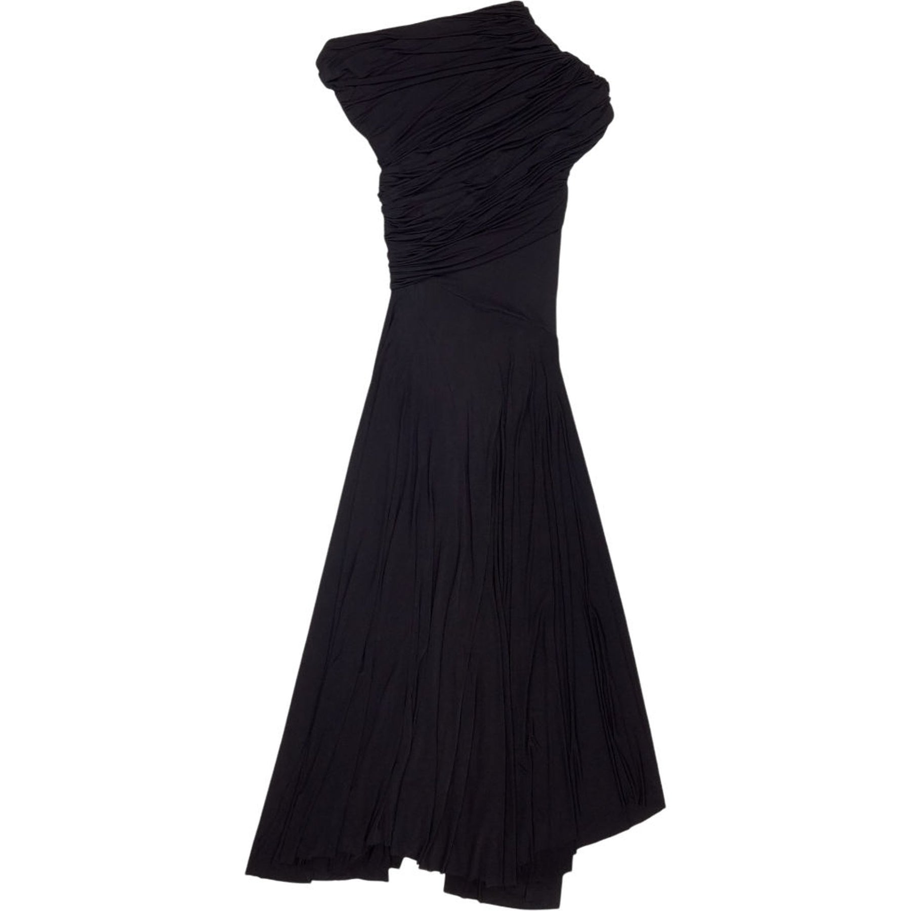 Philosophy Black One-Shoulder Dress