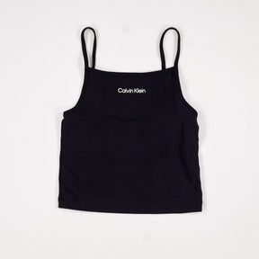 Calvin Klein Black Crop Tank Top