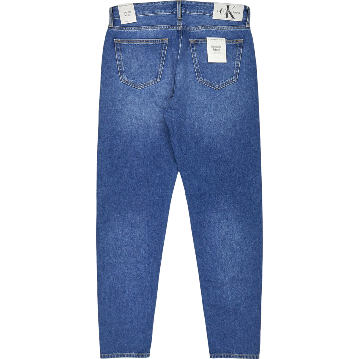 Calvin Klein Jeans Blue Denim Regular Taper Jeans