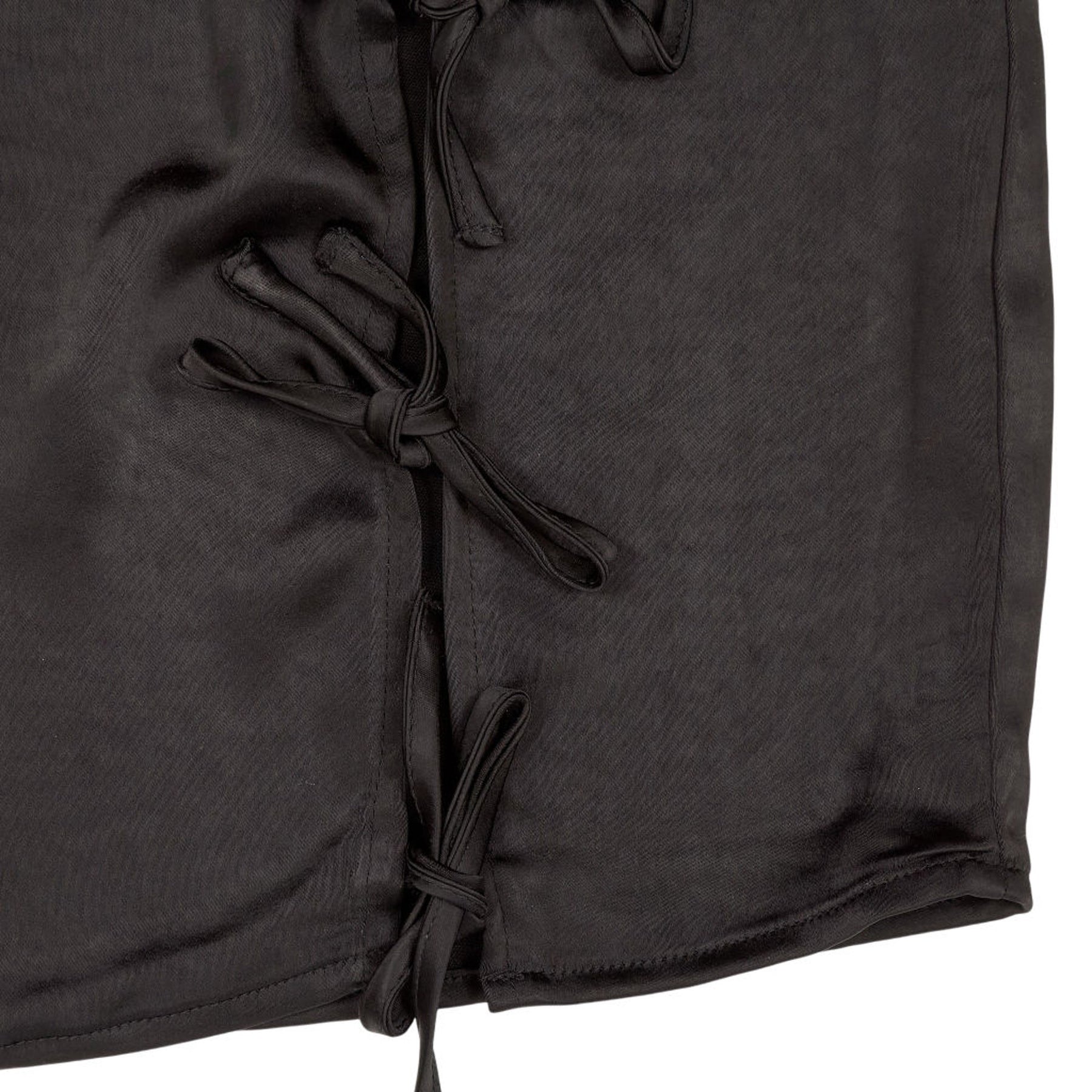 Motel Black Gamay Satin Skirt