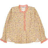 Bonté Lemon Zest Floral Etienne Shirt