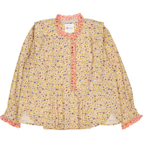 Bonté Lemon Zest Floral Etienne Shirt