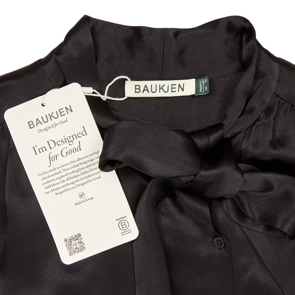 Baukjen Black Georgina Ecovero Blouse