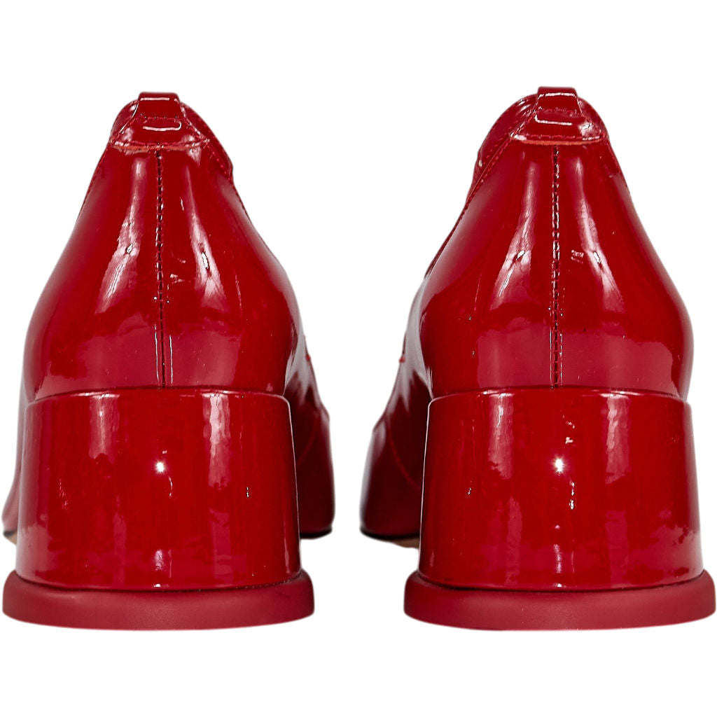 Max & Co Red Patent Leather Heels
