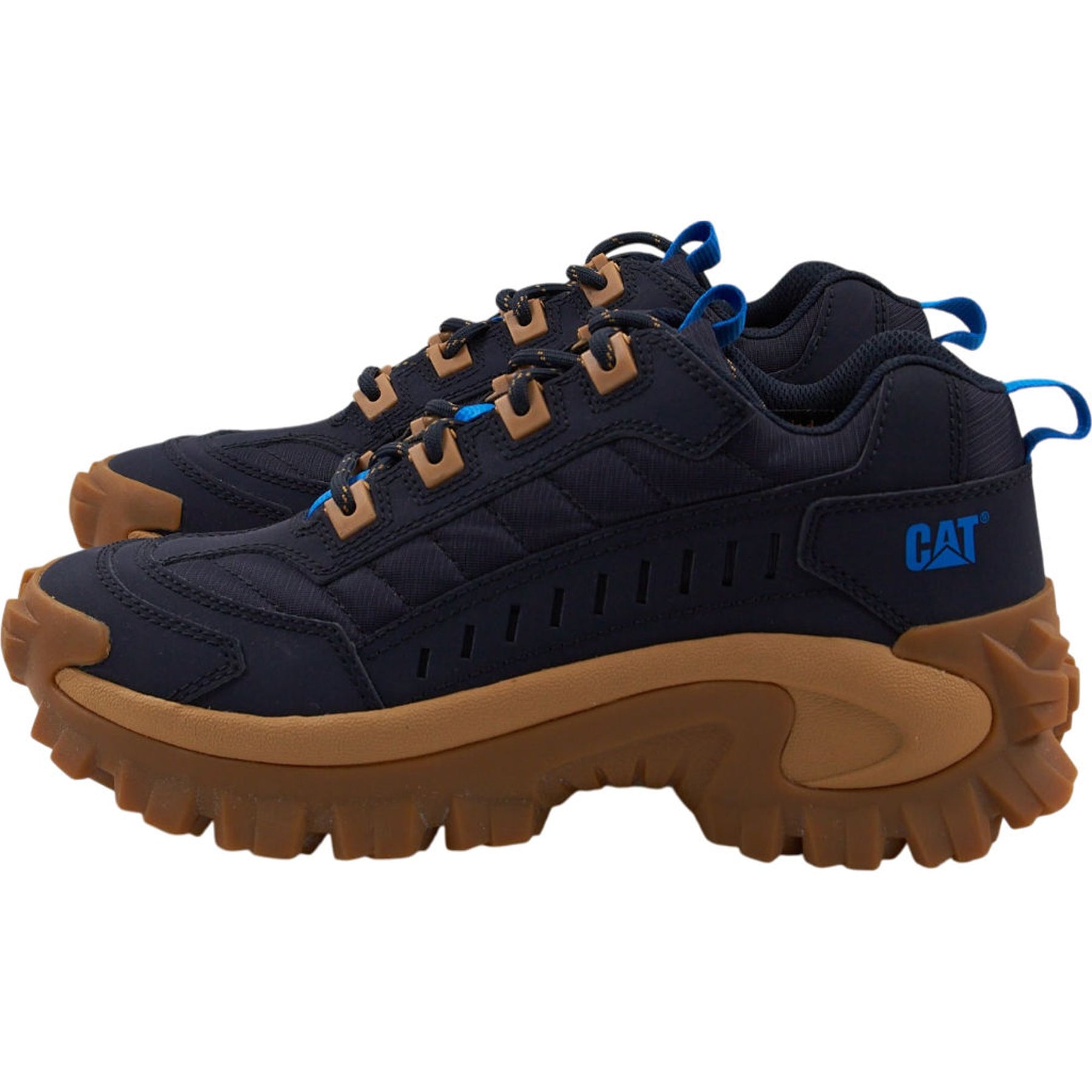 CAT Navy Chunky Sole Trainers
