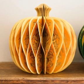 Honeycomb Pumpkin - Orange