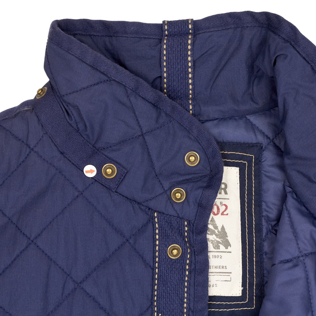 T.W. Bear Navy Quilted Jacket