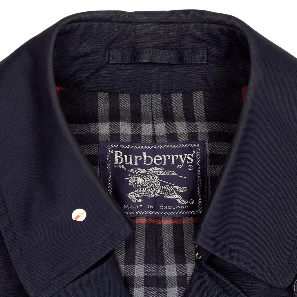 Burberry Navy Trench Coat