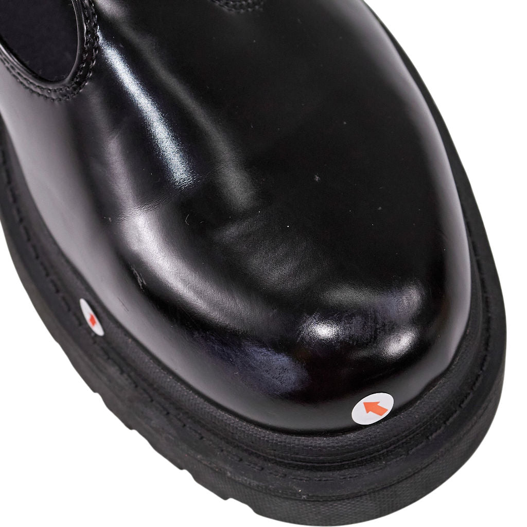 Pull & Bear Black Chunky Buckle Shoes