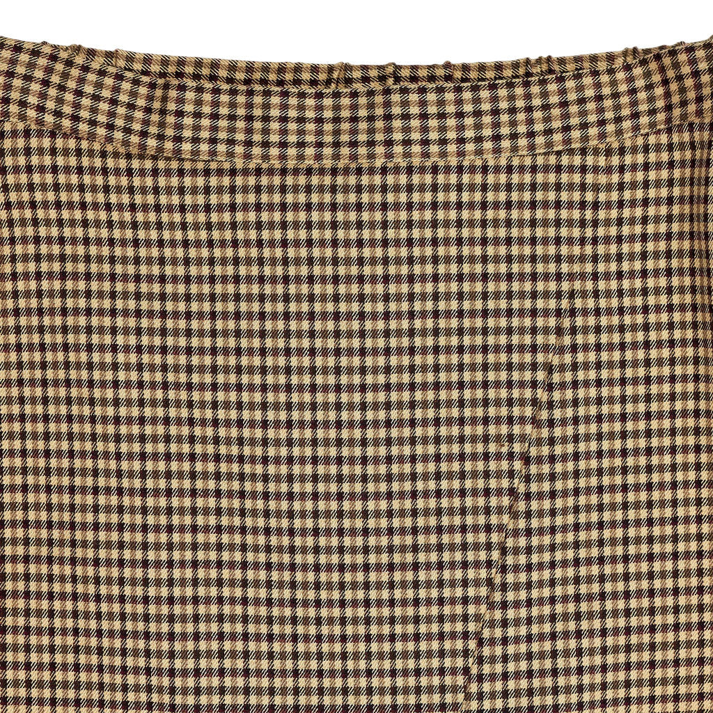 WYSE Brown Check Skirt
