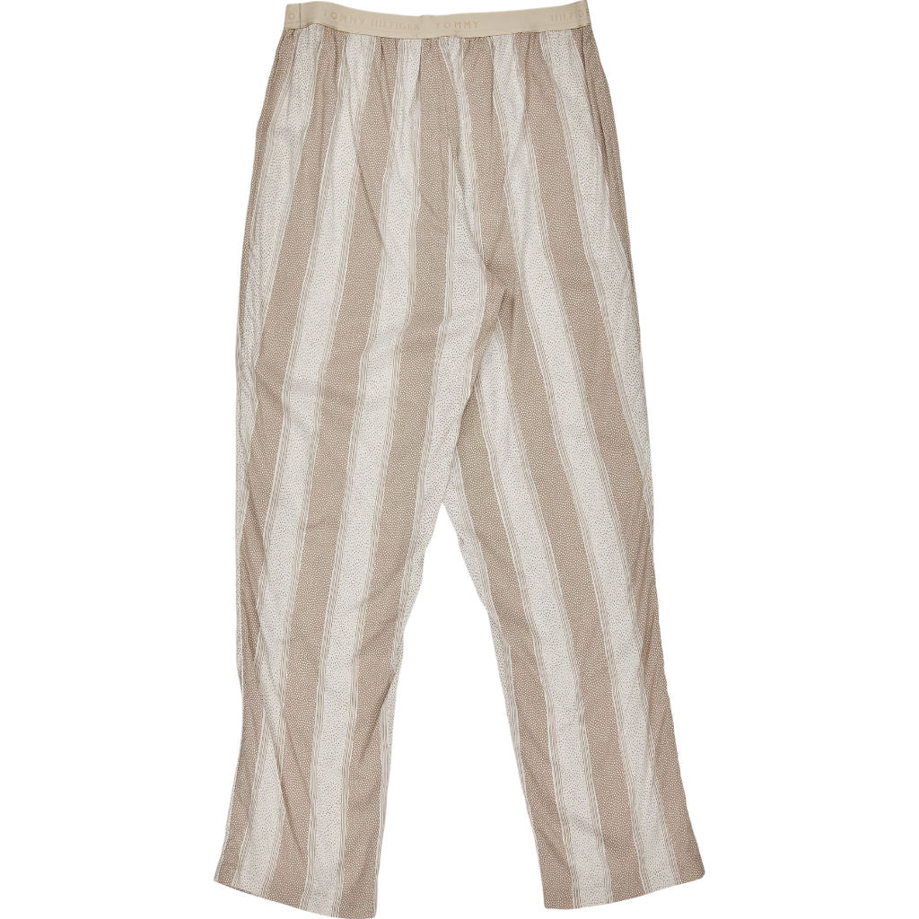 Tommy Hilfiger Beige Striped Lounge Pants