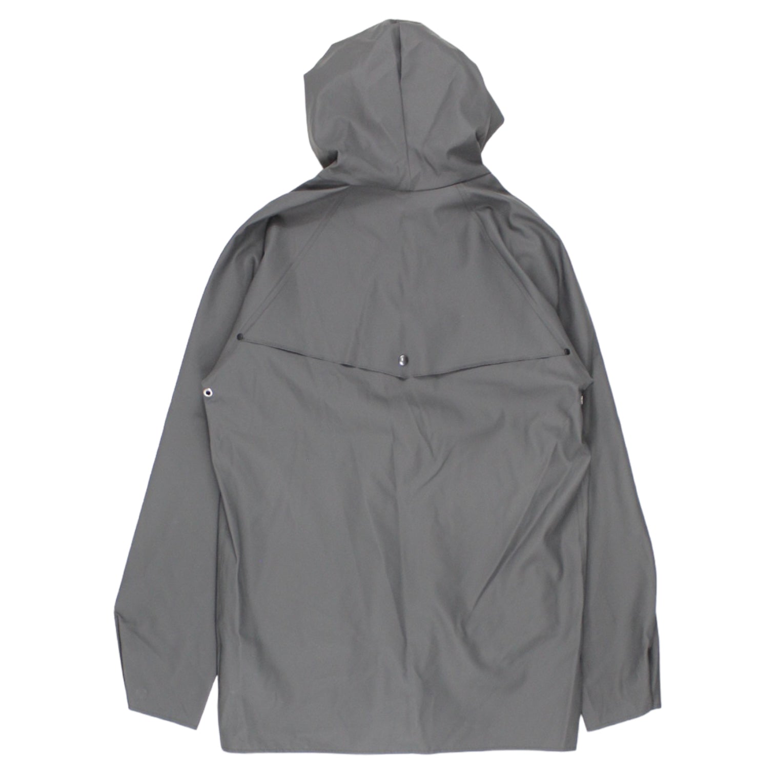 Elka Grey Hooded Rain Jacket