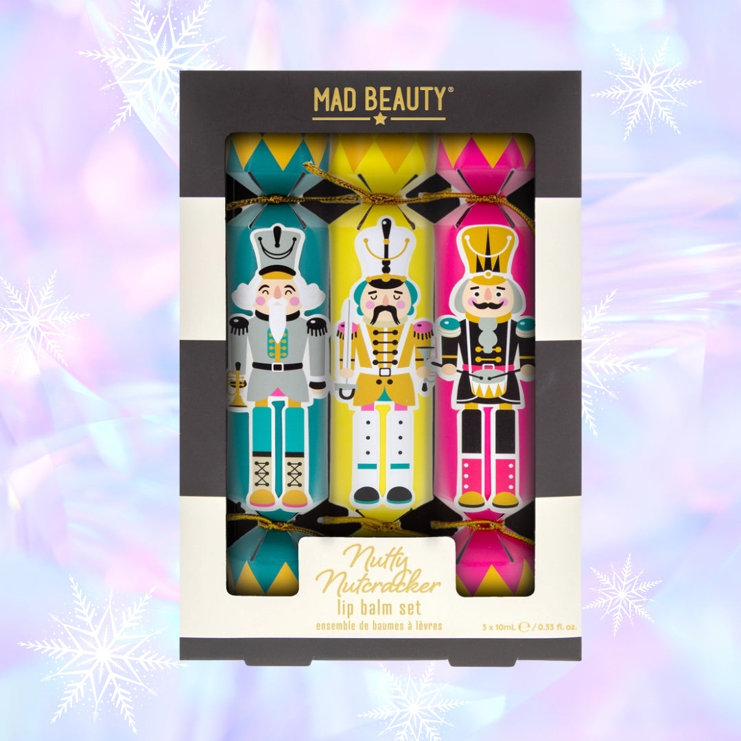 Nutty Nutcracker Lip Balm Set
