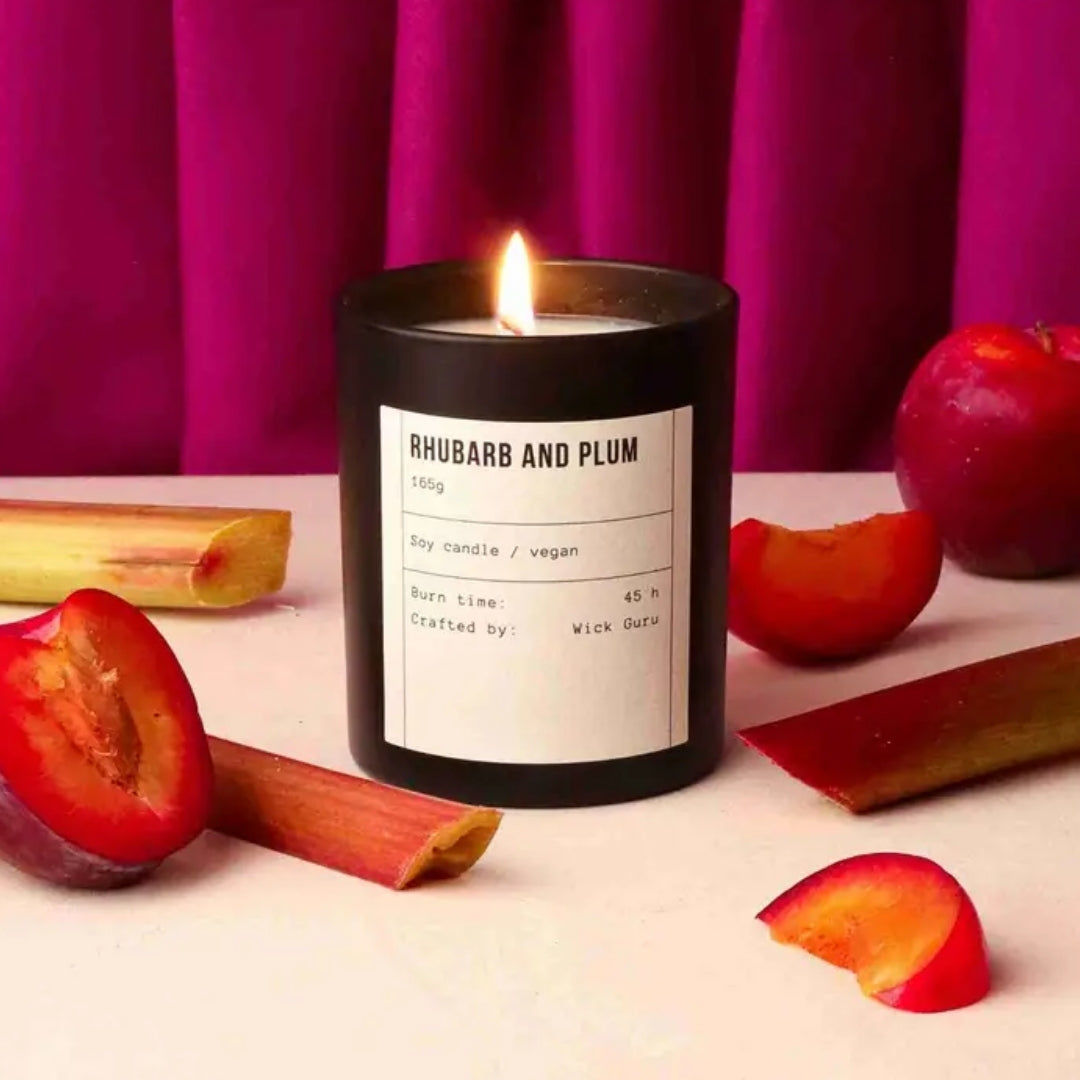 Rhubarb & Plum Candle