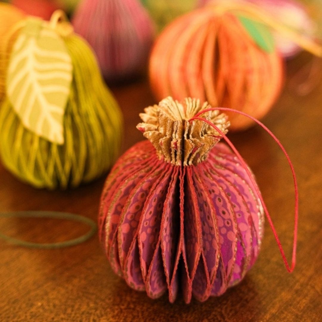 Honeycomb Paper Fruit Decoration- 3 designs