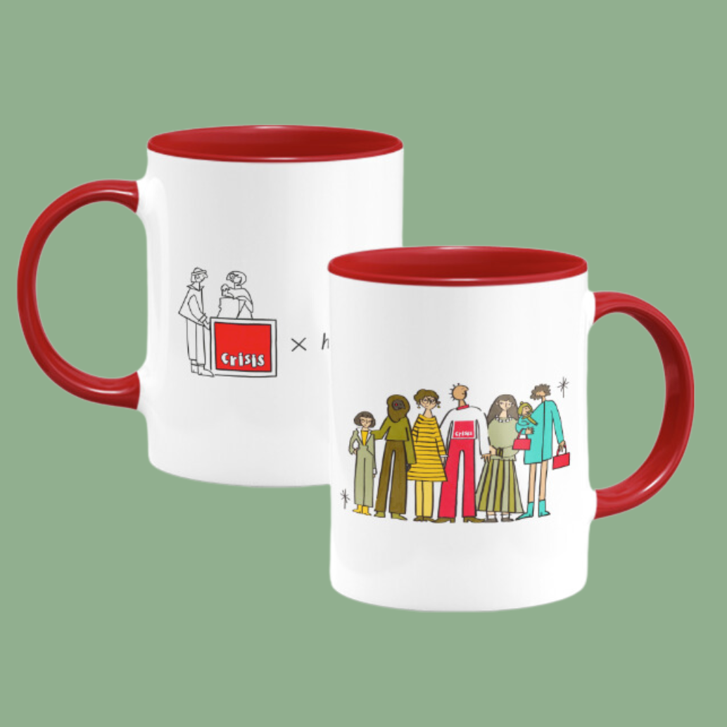 'Crisis Community' mug - exclusive design by Hansziie