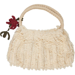 Pull & Bear Cream Floral Handbag