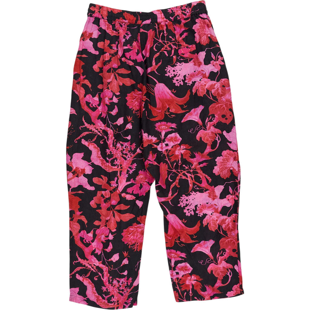 By Walid Black Red Juan Trousers
