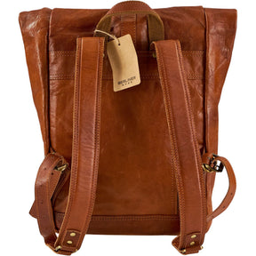Berliner Bags Brown Leather Backpack