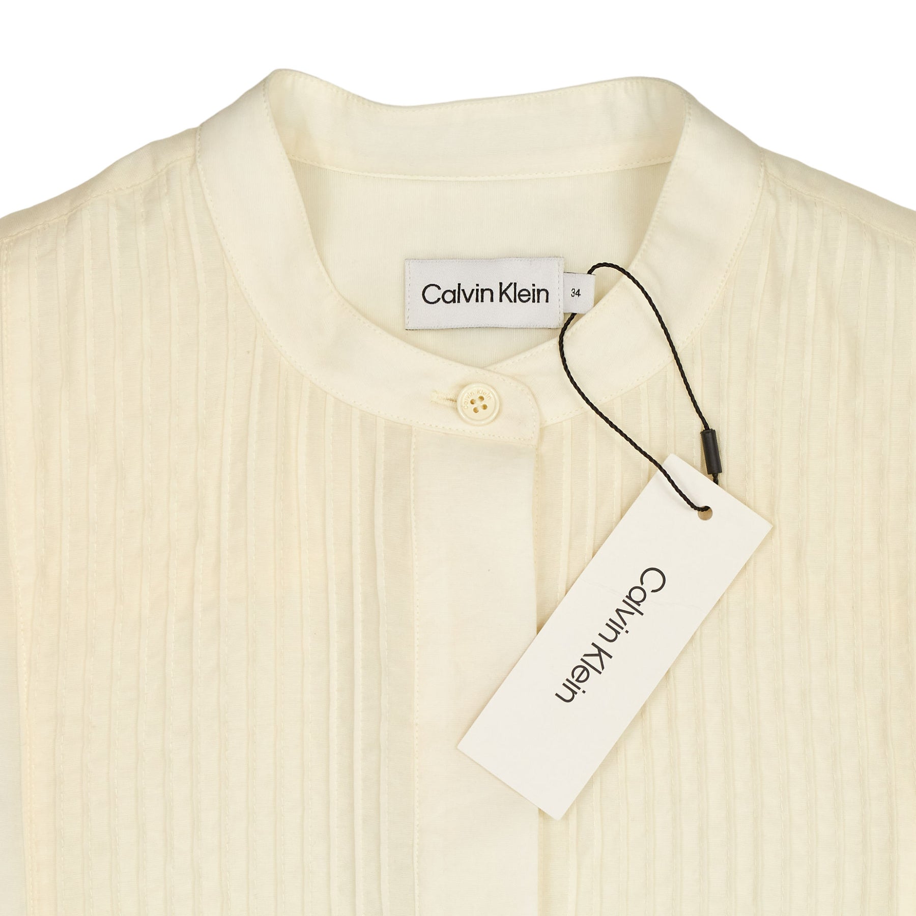 Calvin Klein Cream Buttoned Shirt