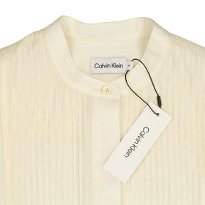 Calvin Klein Cream Buttoned Shirt