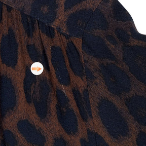 Hush Leopard Print Fernanda Blouse