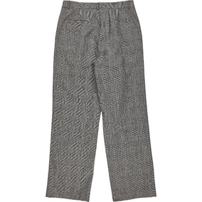 Baukjen Black & White Check Wool Trousers