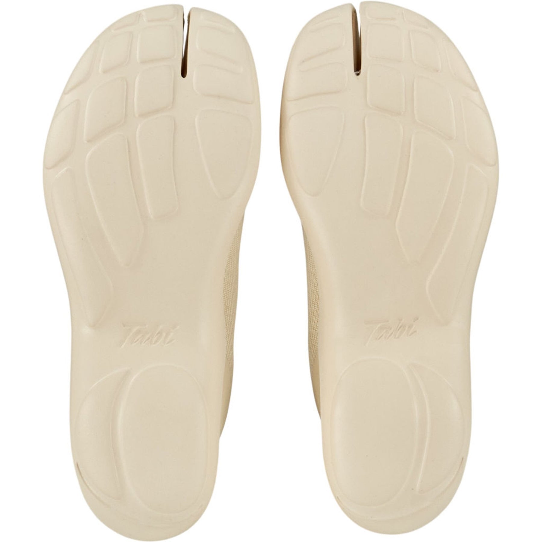 Tabi Off-White Flat Sneakers