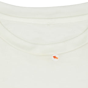White Ruffle Long Sleeve Top