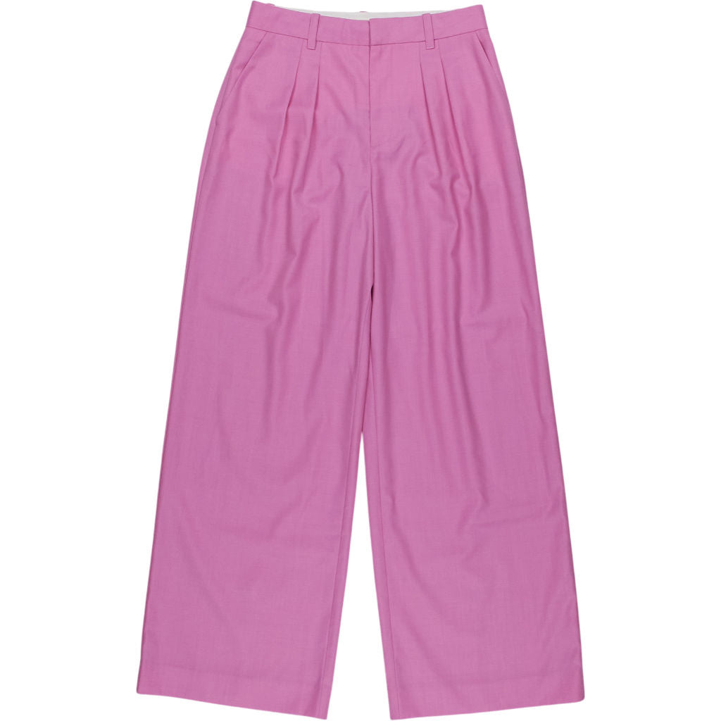 Hush Pink Wide Leg Trousers