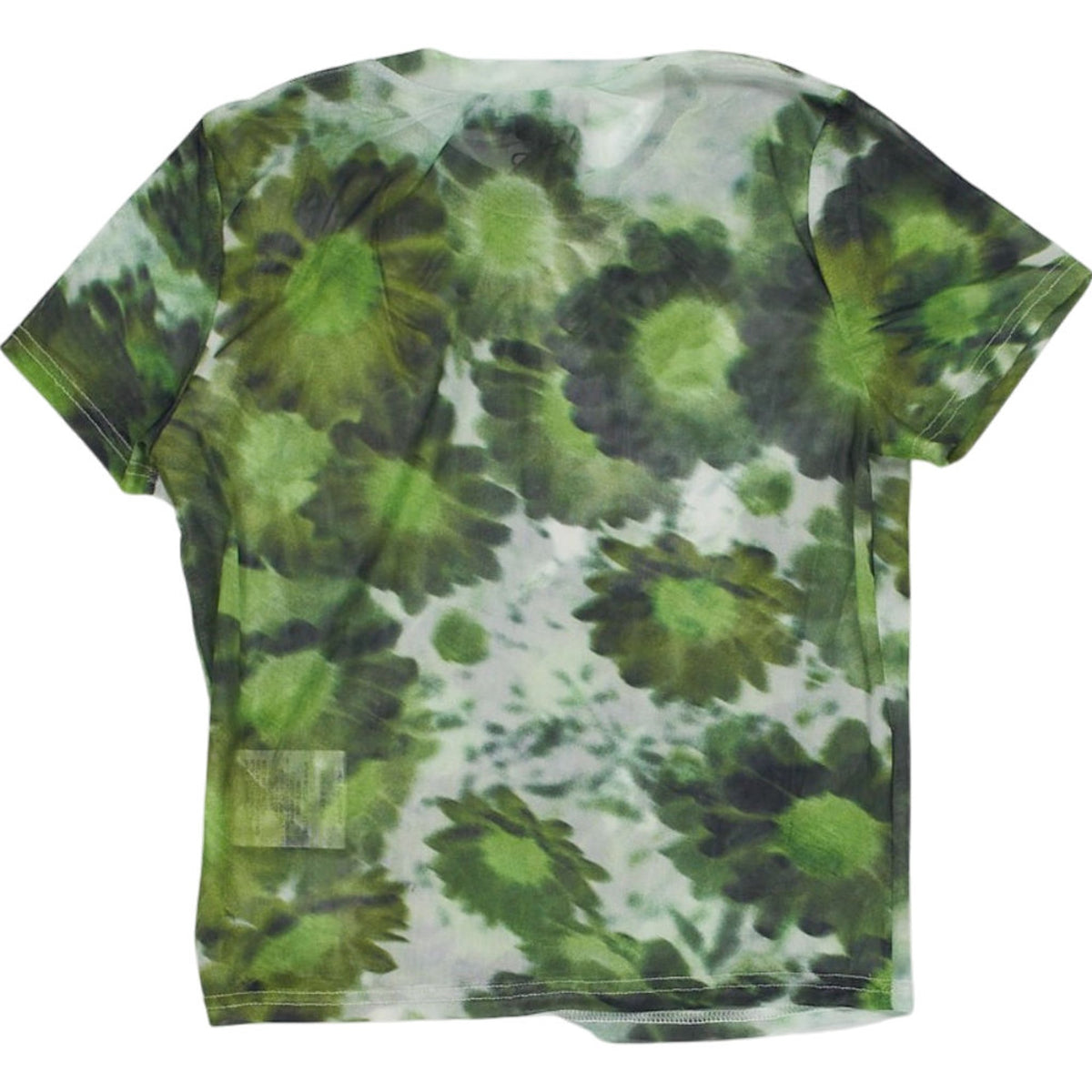 Motel Green Slubbed Daisy T-Shirt