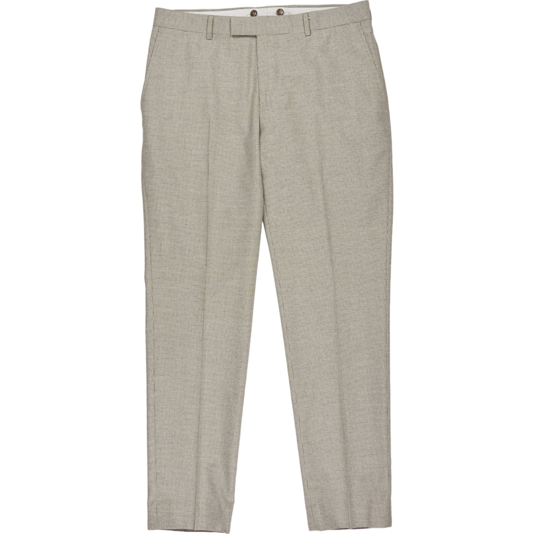 Guabello Grey Checkered Trousers