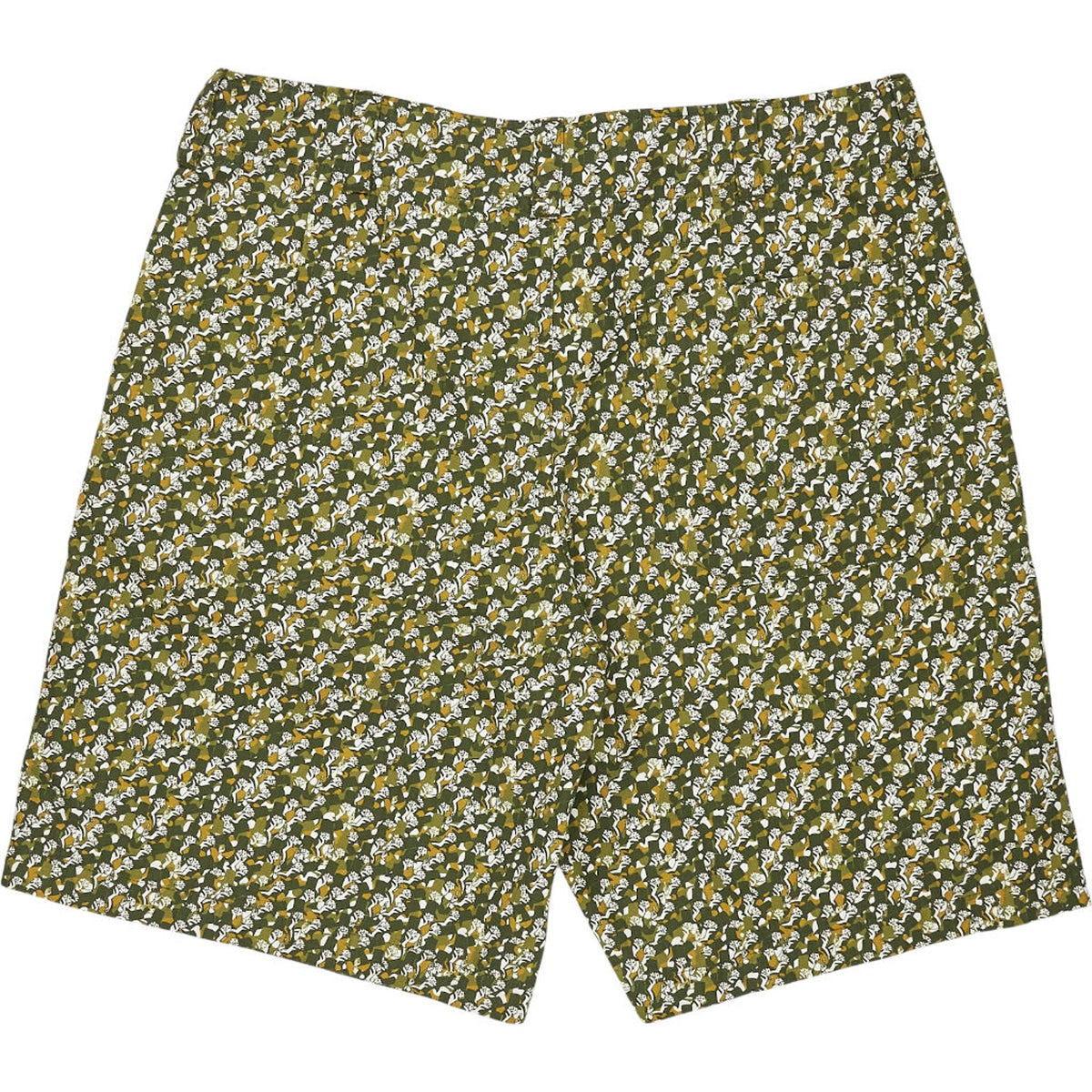 A.P.C. Khaki Floral Print Barry Shorts