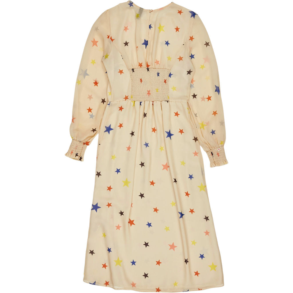 Nobody's Child Cream Multicoloured Star Print Dress