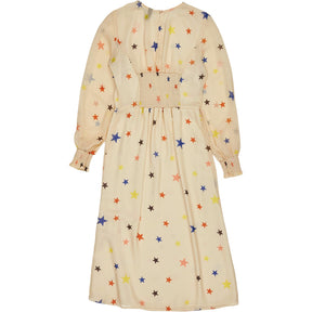Nobody's Child Cream Multicoloured Star Print Dress