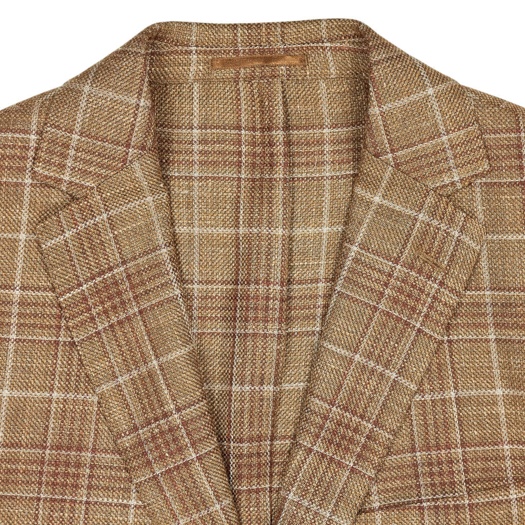Hackett Brown Check Blazer