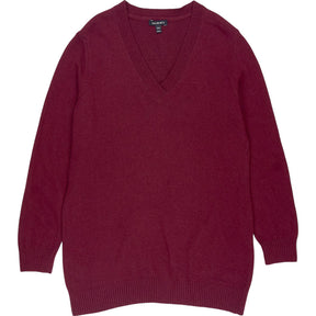 Baukjen Red V-Neck Jumper