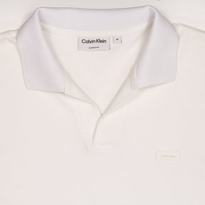 Calvin Klein White Comfort Fit Polo Shirt