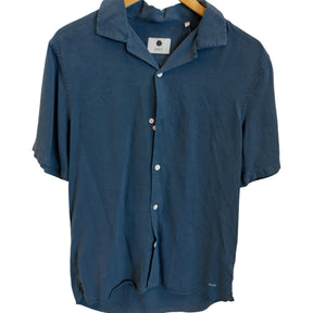 NN07 Blue Miyagi Short Sleeve Shirt