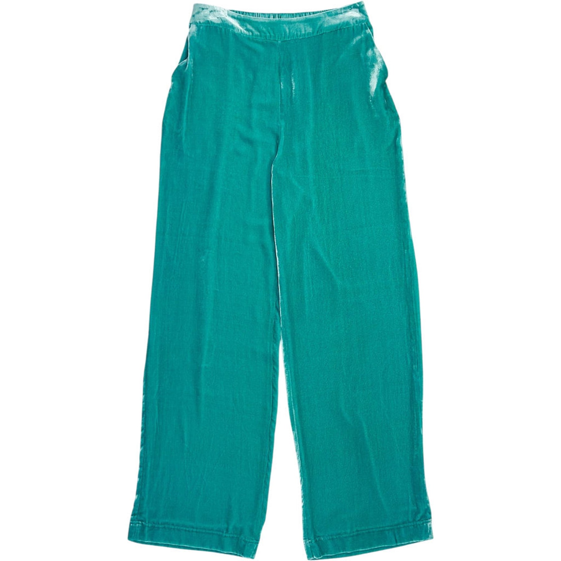 NRBY Teal Wide Leg Trousers