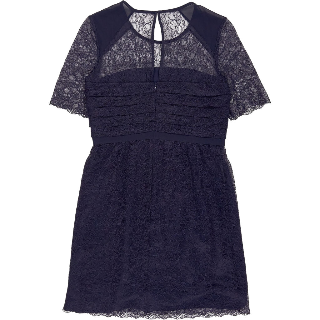 Whistles Navy Lace Dress